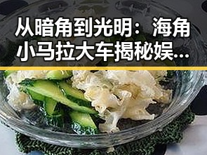从暗角到光明:海角小马拉大车揭秘娱乐圈的隐秘角落